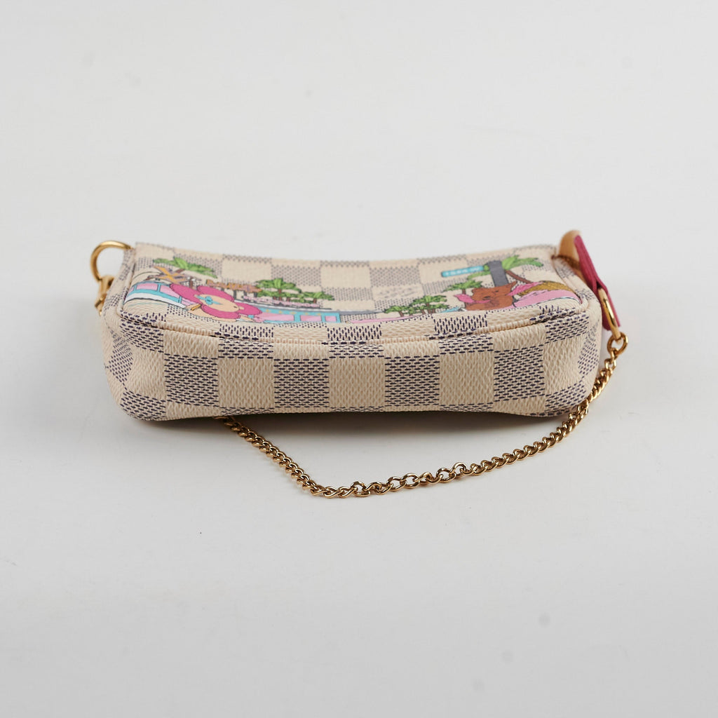 Louis Vuitton Hollywood Mini Pochette Damier Azur