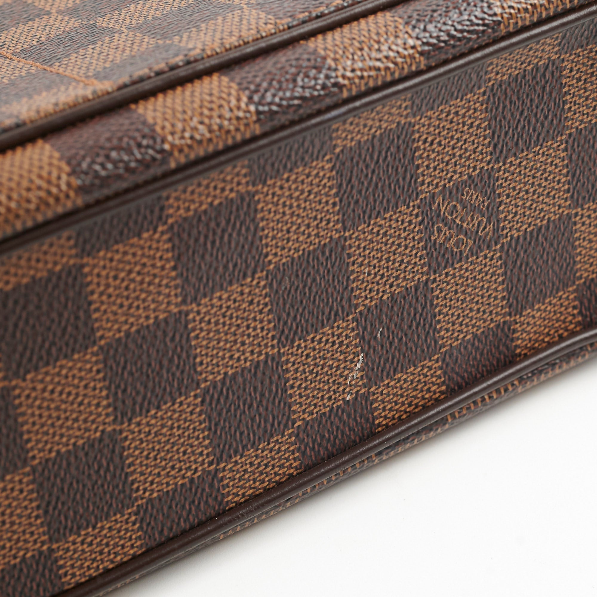Louis Vuitton Aubagne Shoulder Bag Damier Ebene