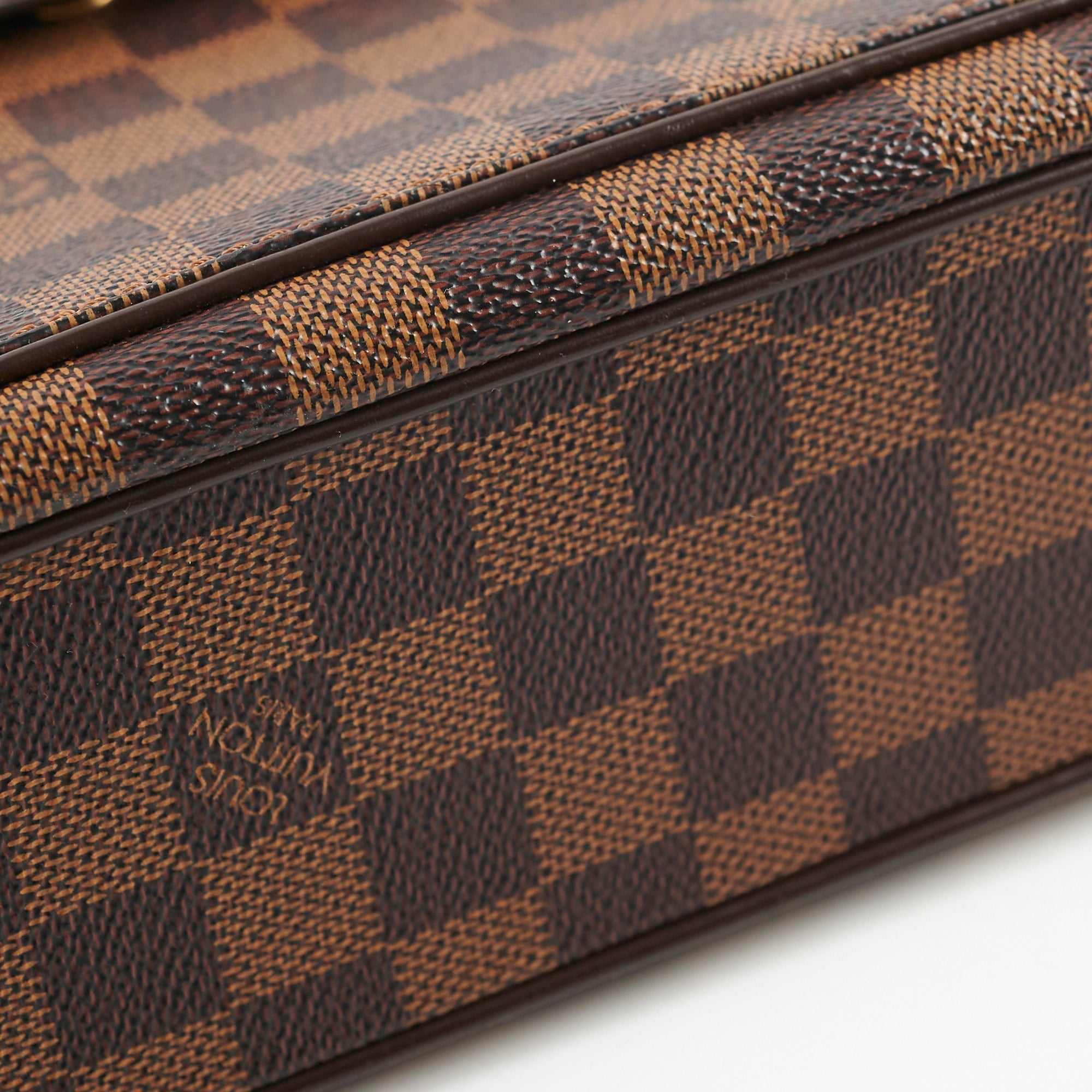 Louis Vuitton Aubagne Shoulder Bag Damier Ebene