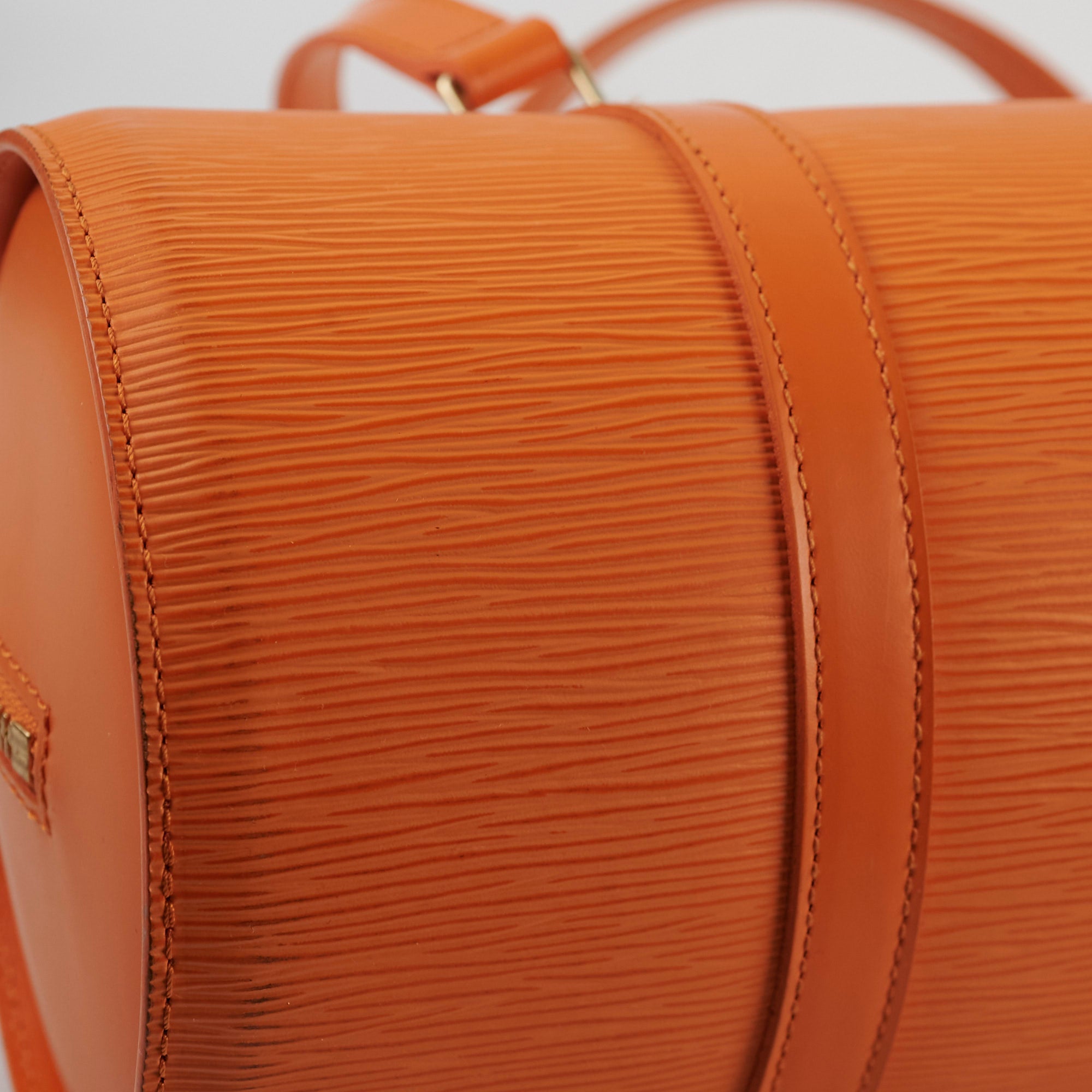Louis Vuitton Epi Soufflot Bag Orange