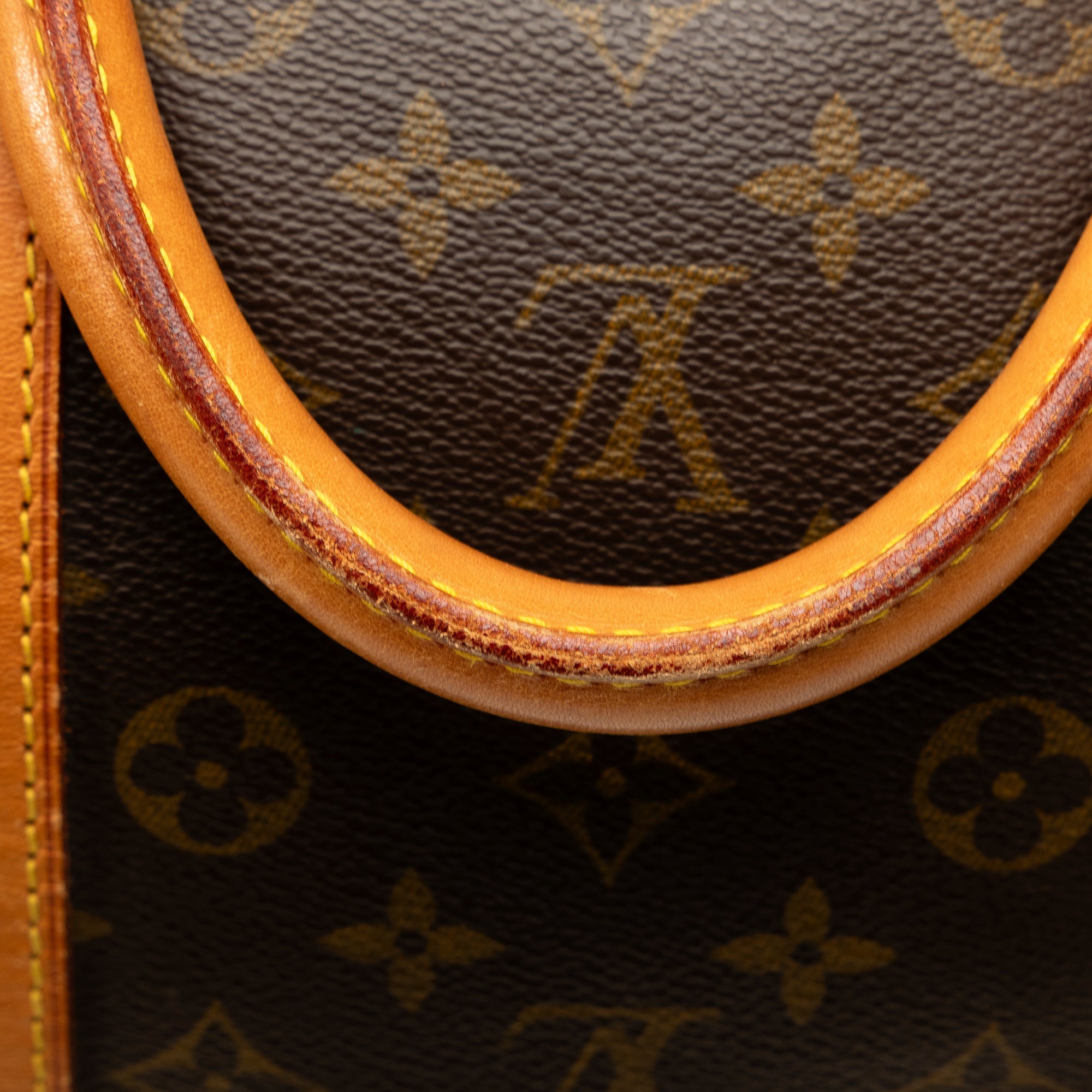Brown Louis Vuitton Monogram Keepall 55 Travel Bag