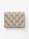 Gucci Card Case Wallet GG Supreme Bee Coated Canvas