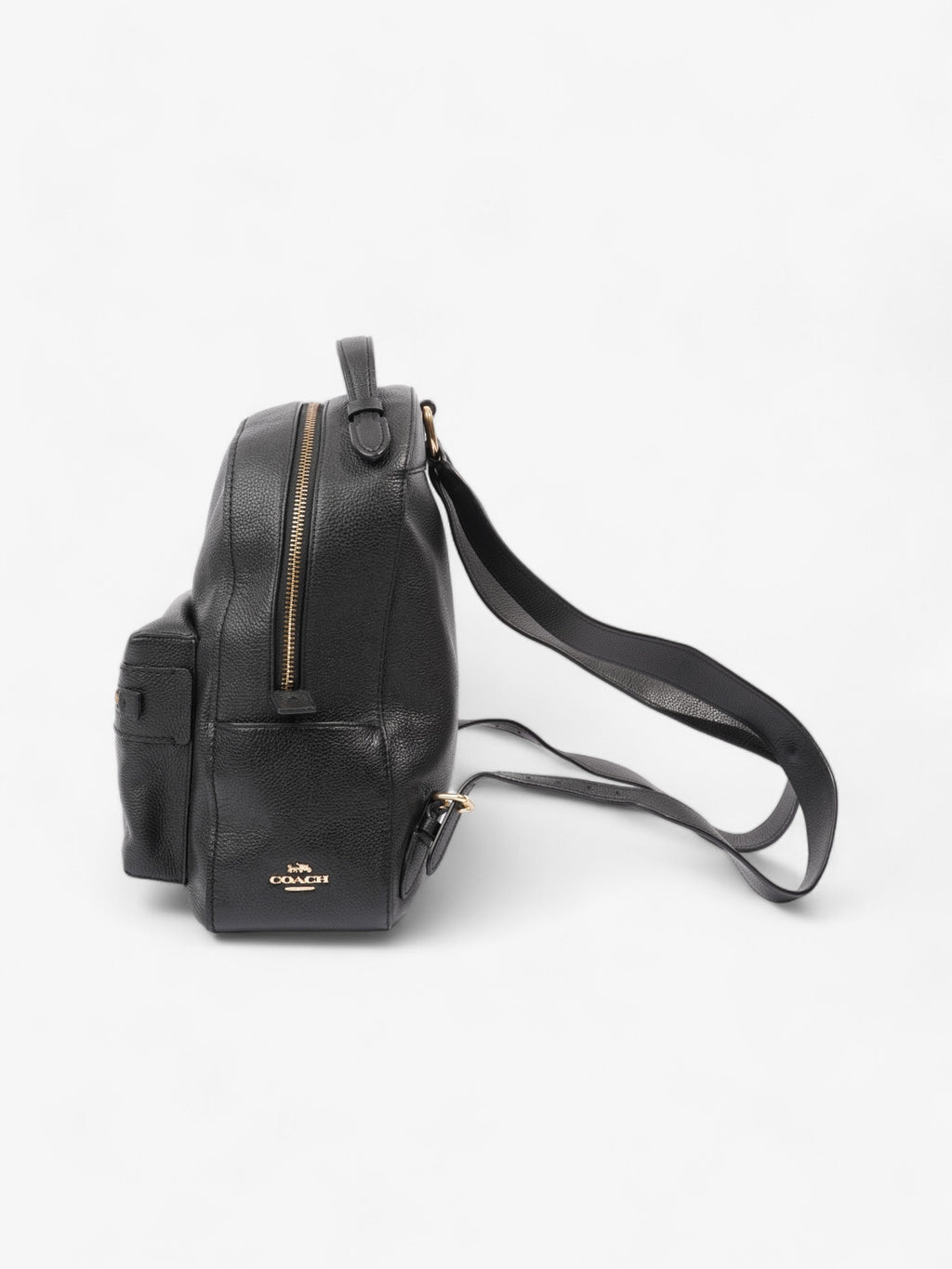 Coach Rucksack Black Leather Campus Rucksack
