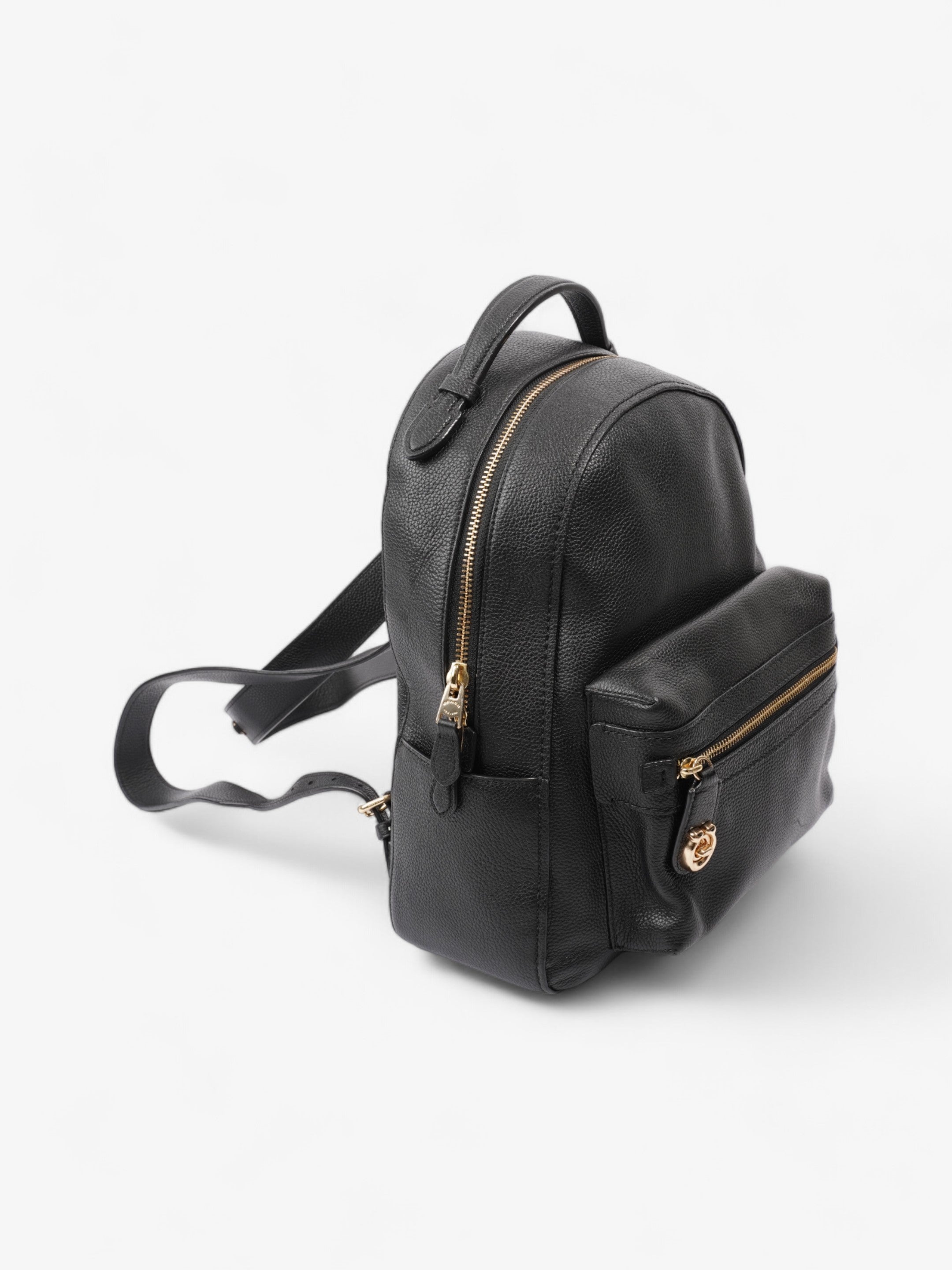 Coach Rucksack Black Leather Campus Rucksack