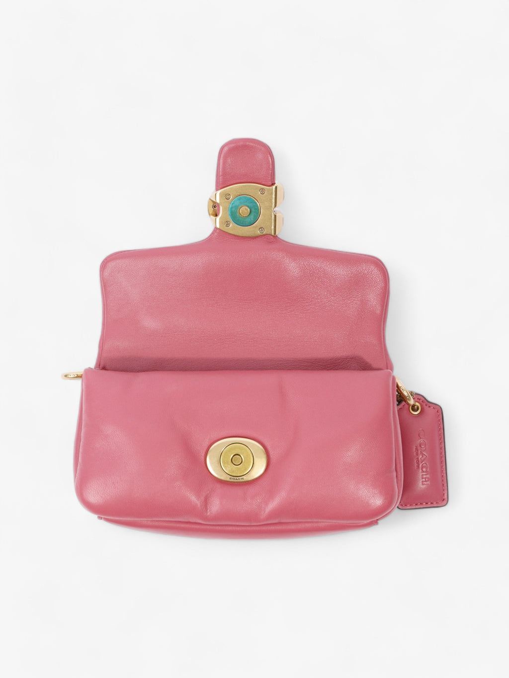 Coach Pillow Tabby 18 Rosa Nappa Leather
