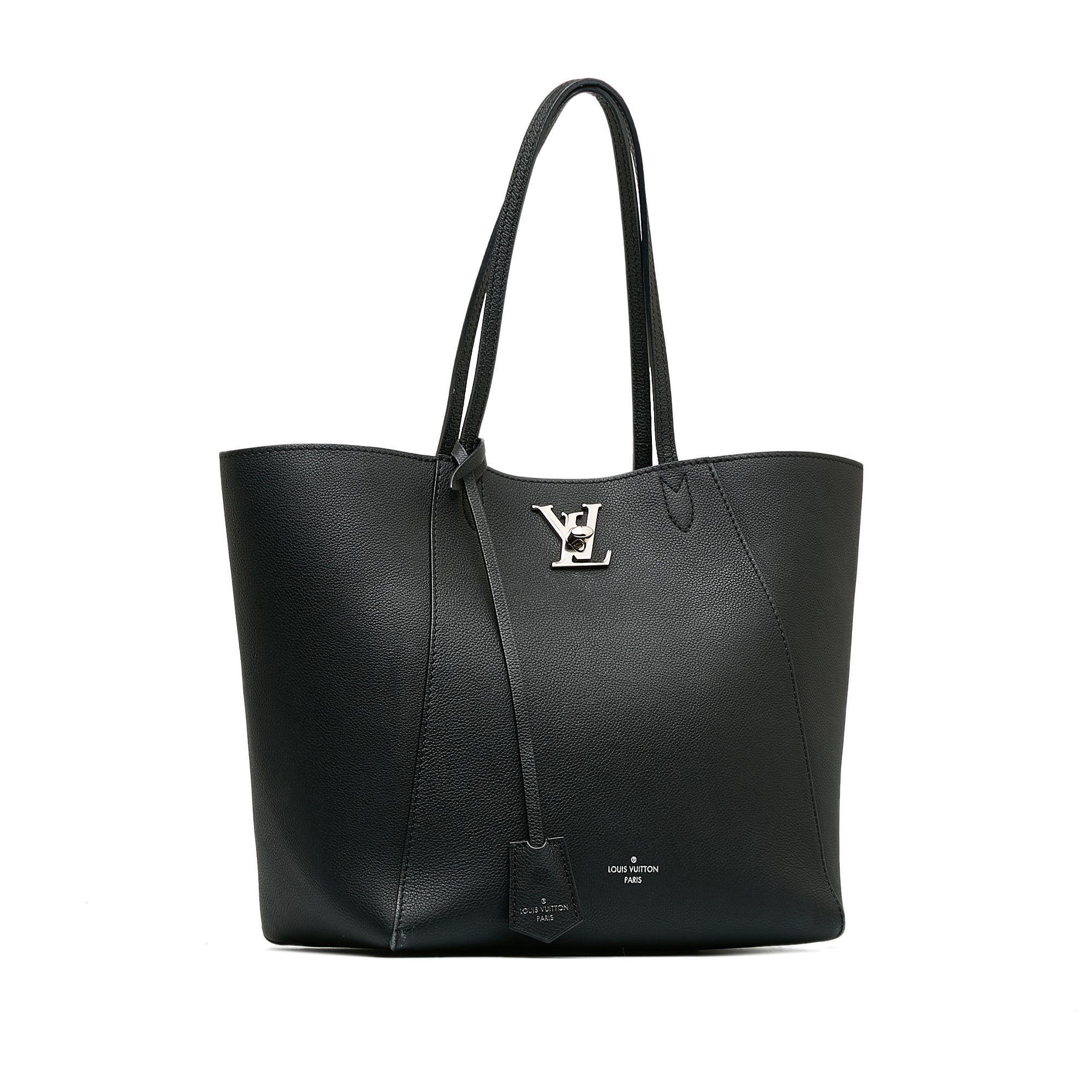 Louis Vuitton Lockme Cabas Tote Black