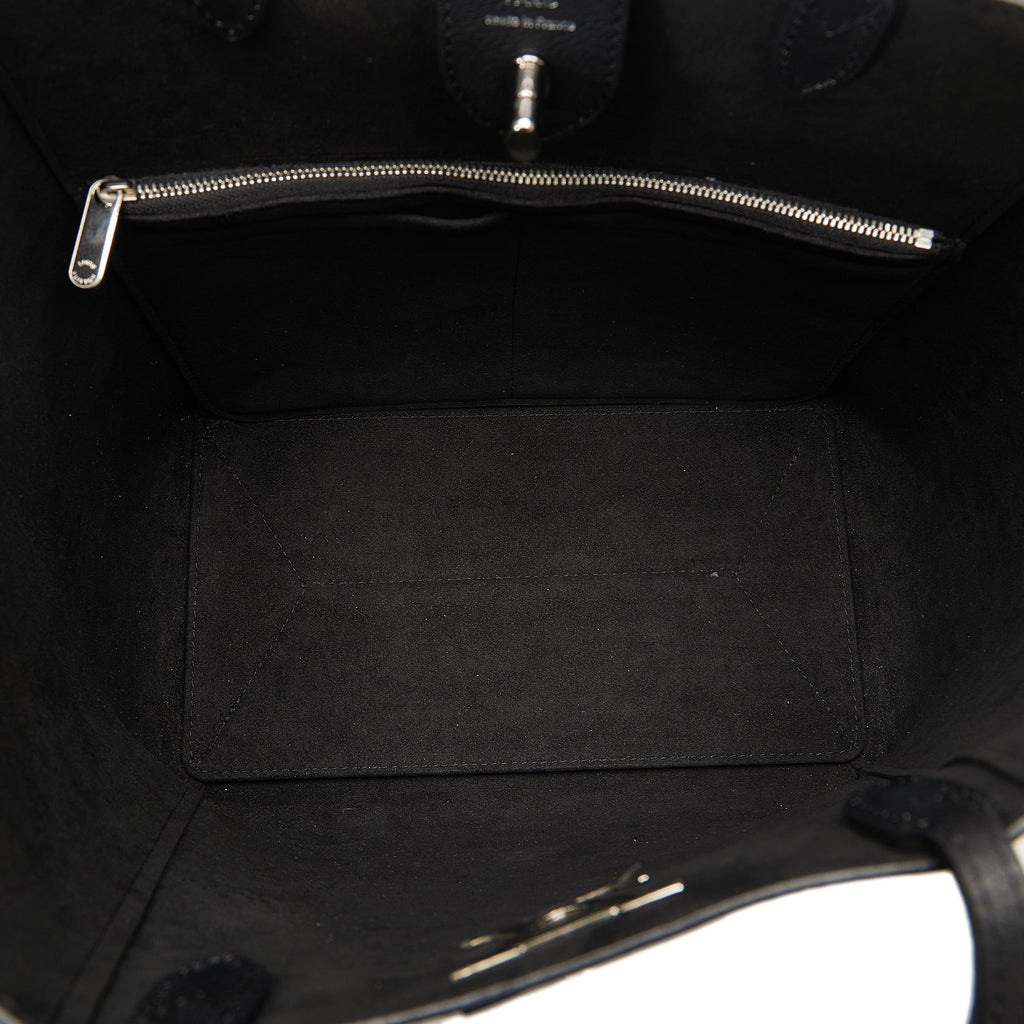 Louis Vuitton Lockme Cabas Tote Black
