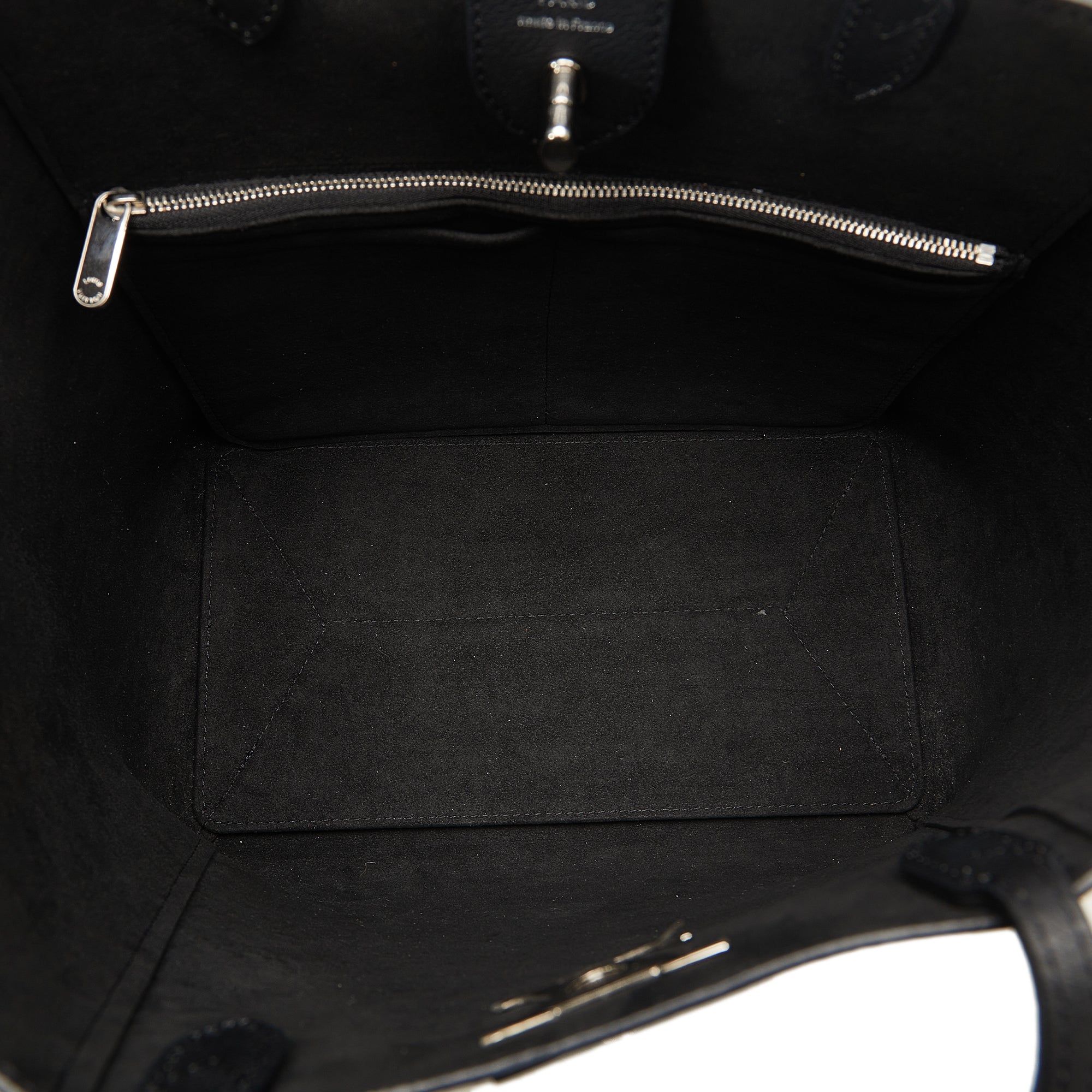Louis Vuitton Lockme Cabas Tote Black