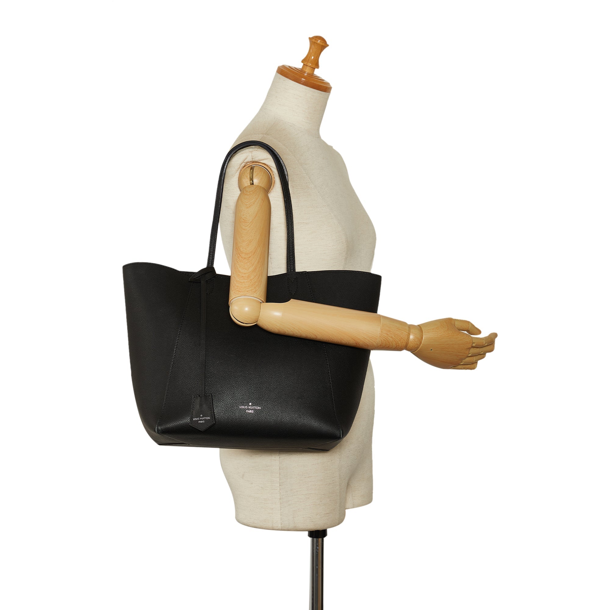 Louis Vuitton Lockme Cabas Tote Black