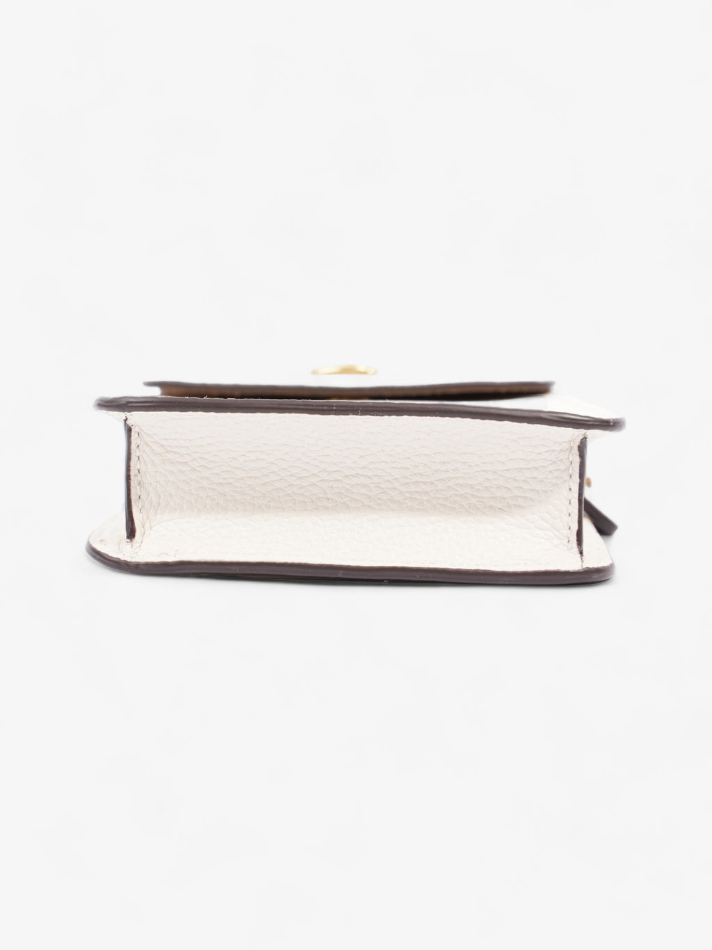 Coach Phone Crossbody Cream Leather