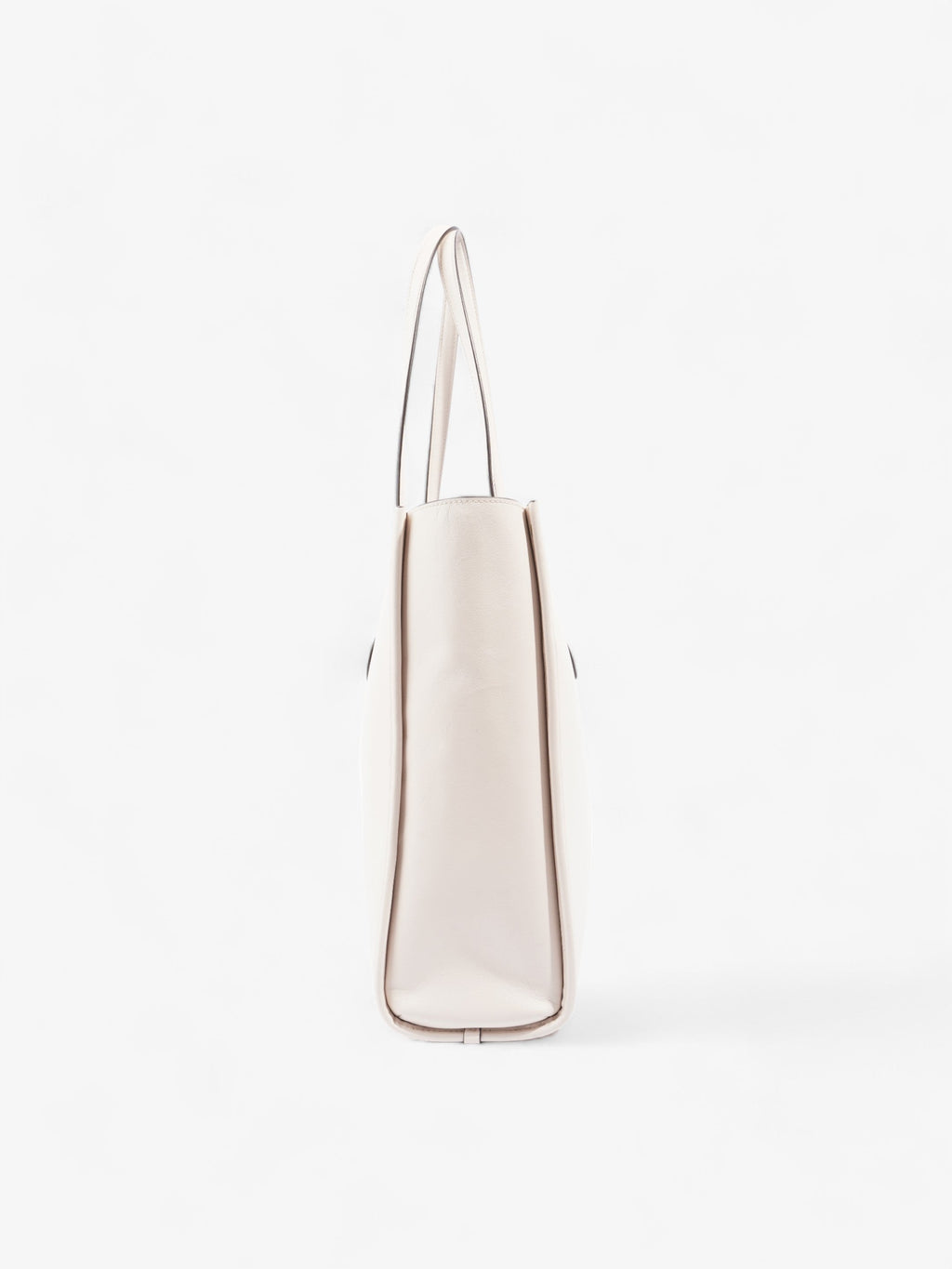 Coach Theo Tote Cream Leather