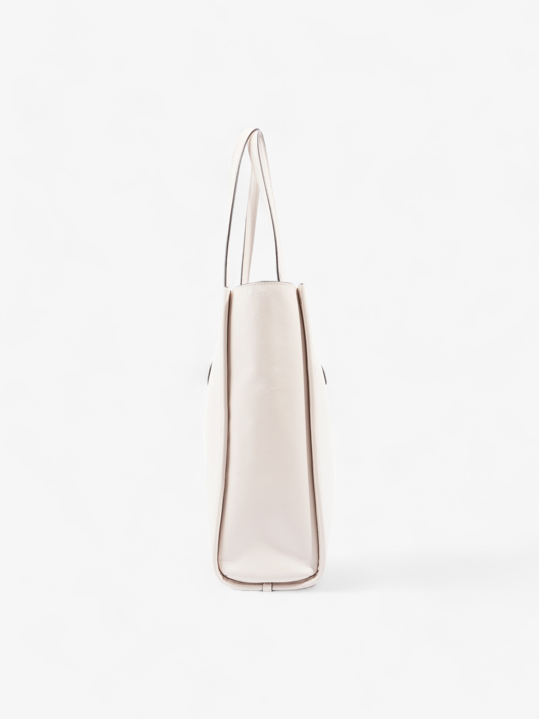 Coach Theo Tote Cream Leather