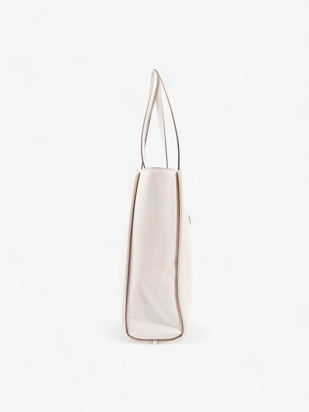 Coach Theo Tote Cream Leather