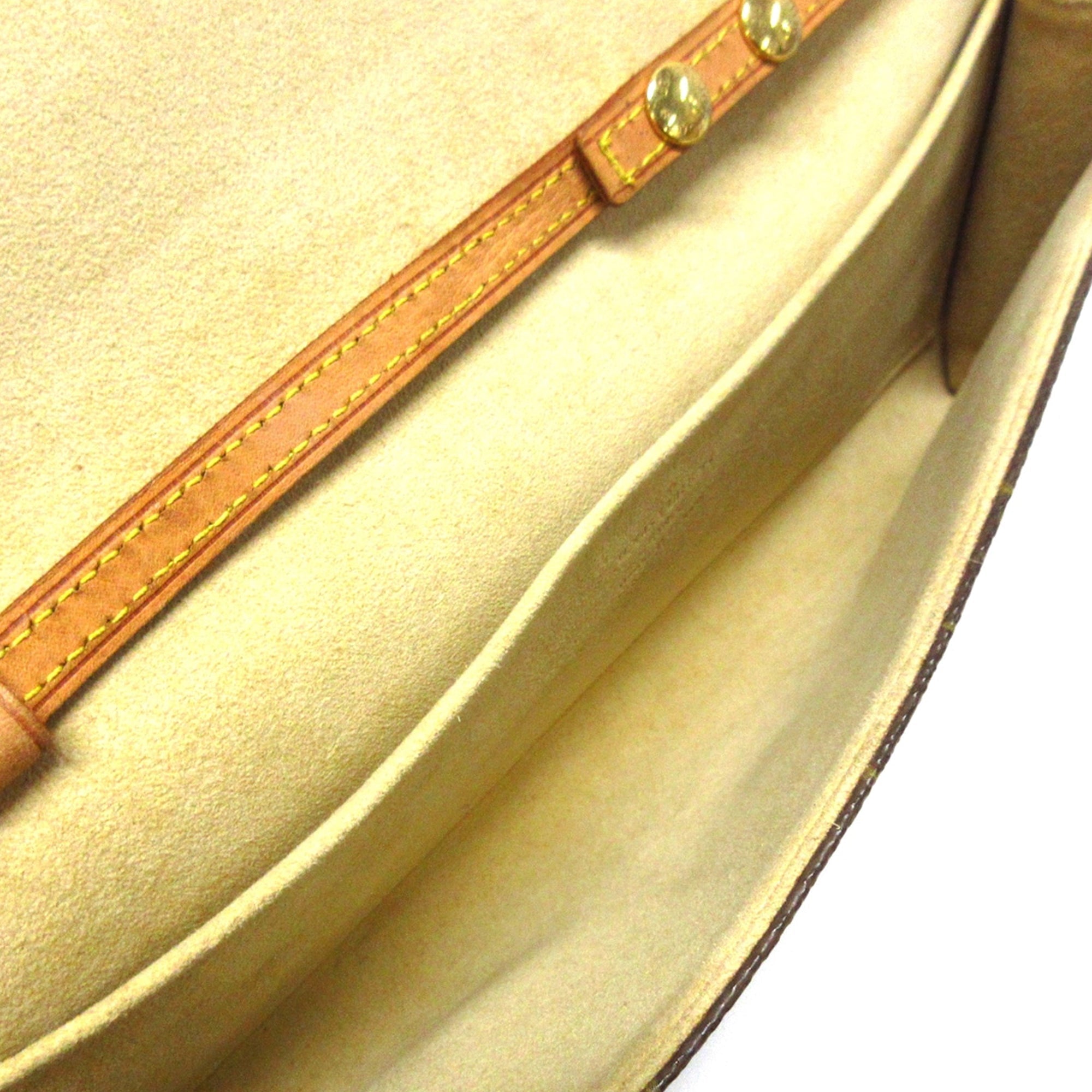 Brown Louis Vuitton Monogram Pochette Twin GM Crossbody Bag