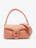 Coach Pillow Tabby Coral Lambskin Leather 26