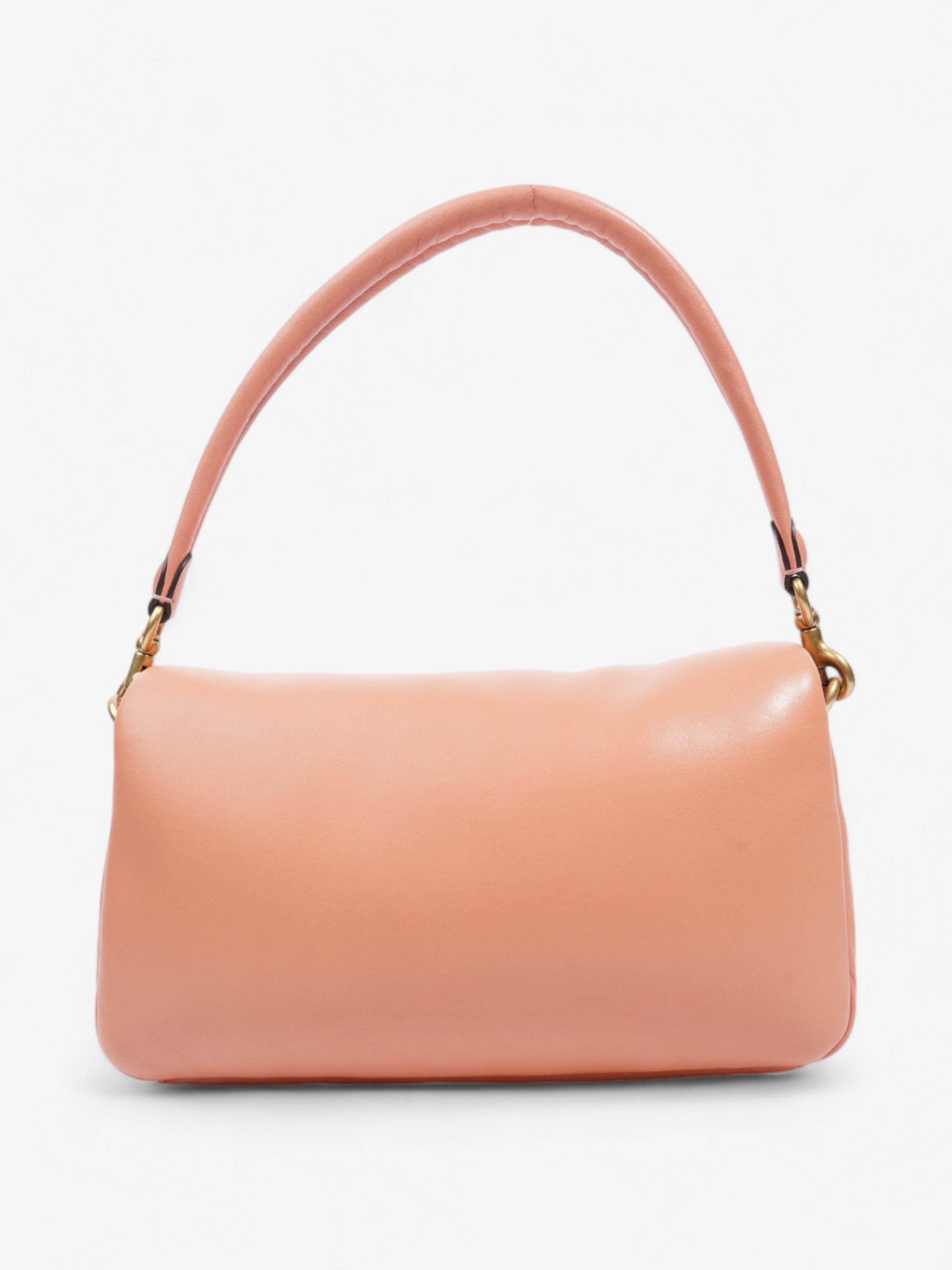 Coach Pillow Tabby Coral Lambskin Leather 26