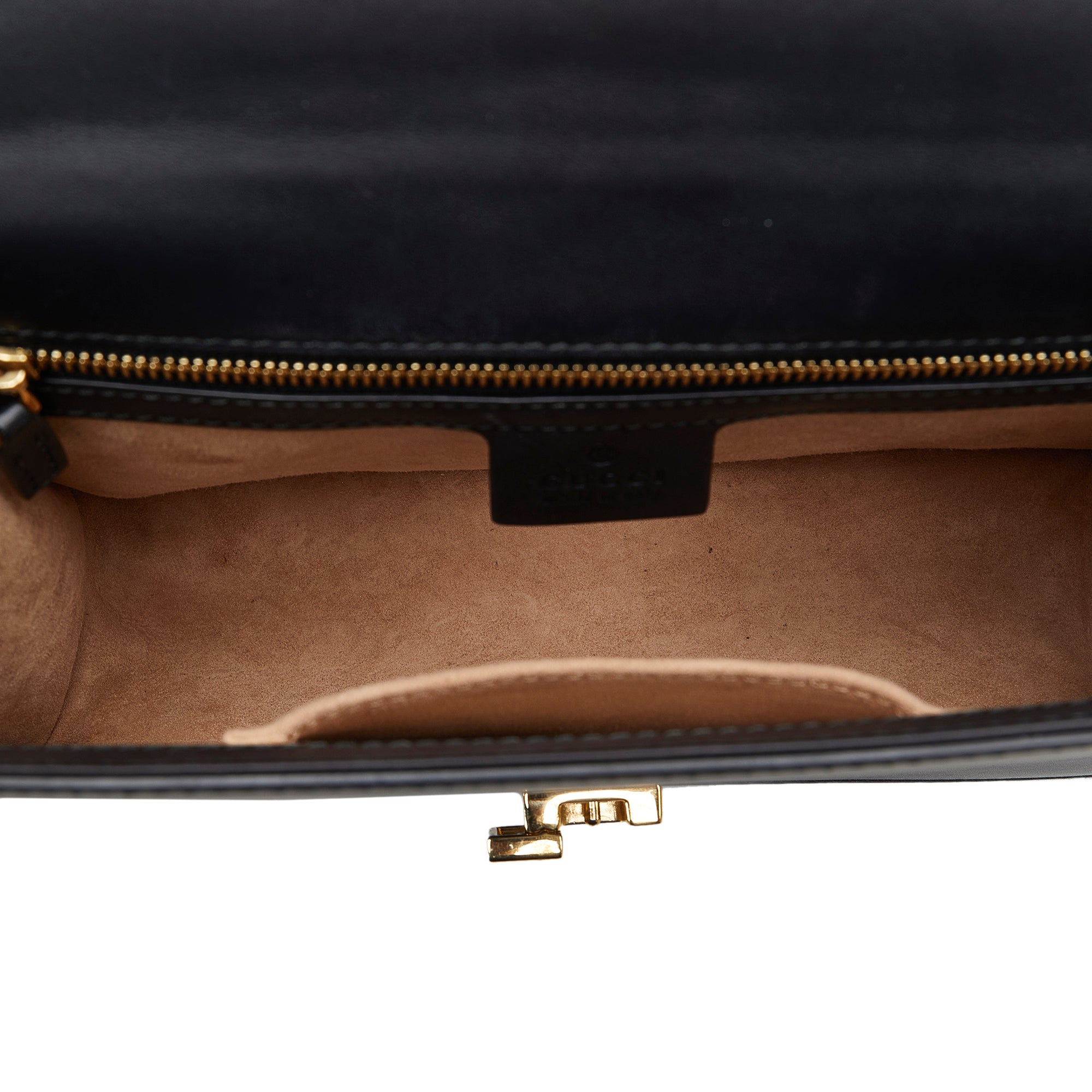 Gucci Sylvie Small Black Leather