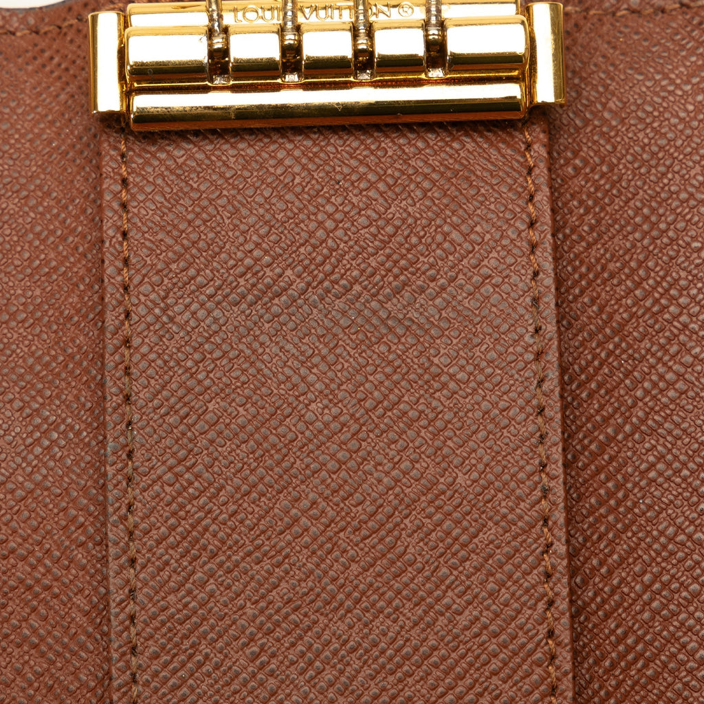 Brown Louis Vuitton Monogram 4 Key Holder