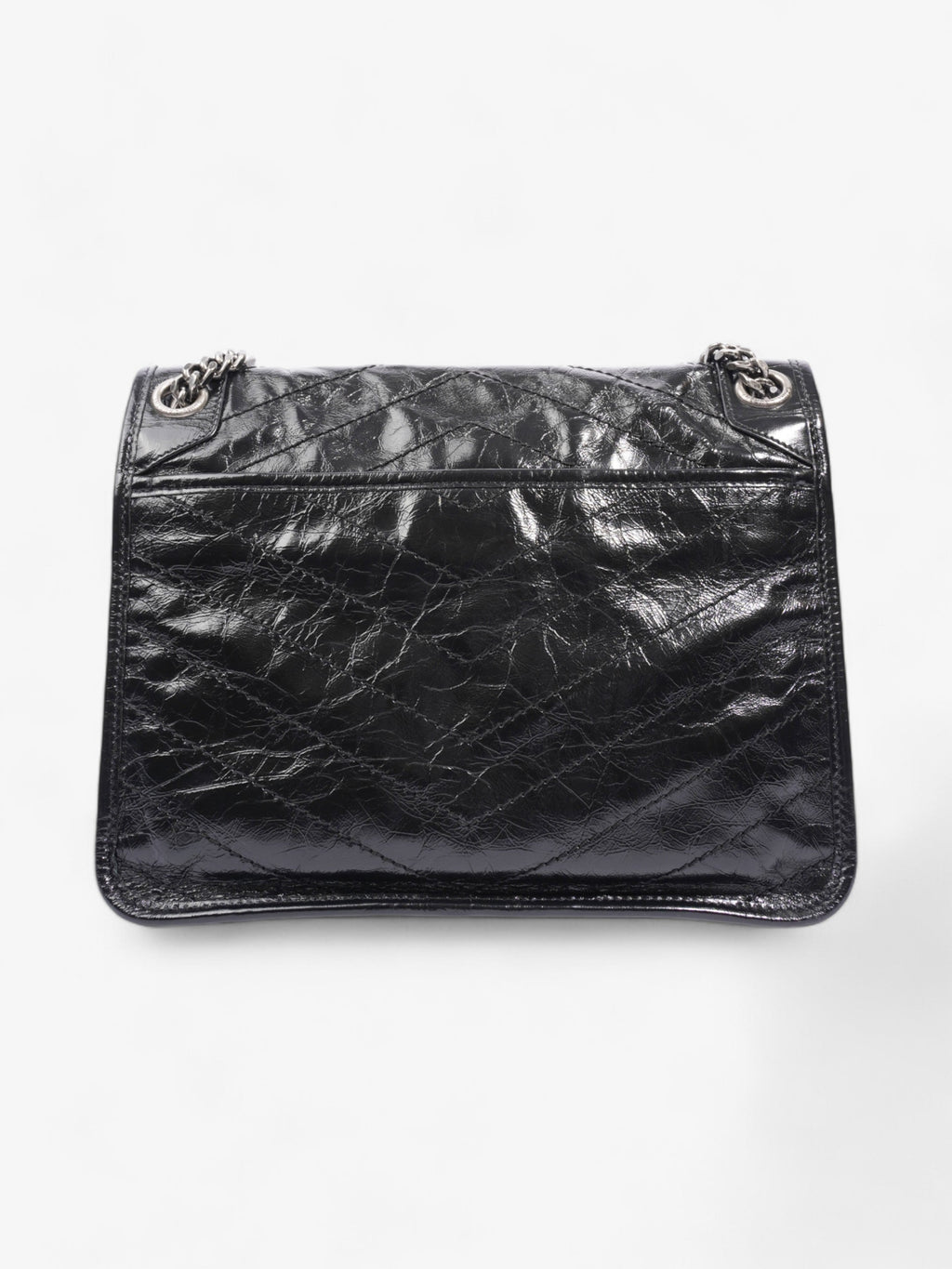 Saint Laurent Niki Black Leather Medium