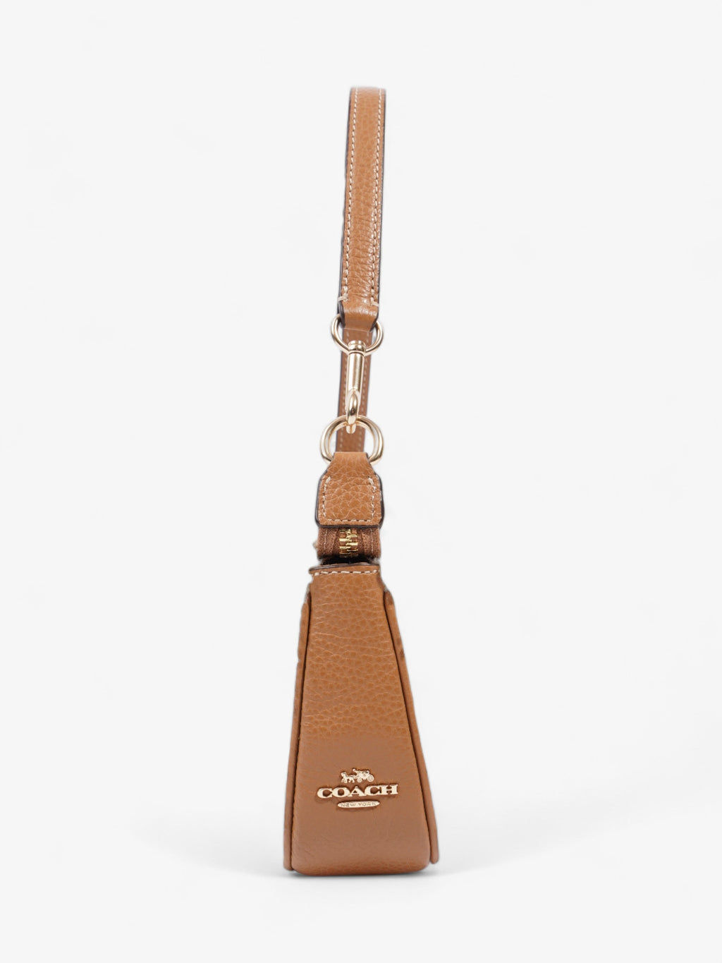 Coach Nolita 19 Tan / Cream Shearling