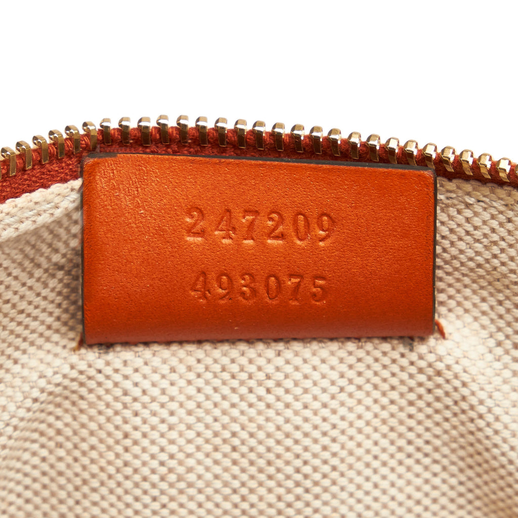 Tan Gucci Diamante Craft Tote