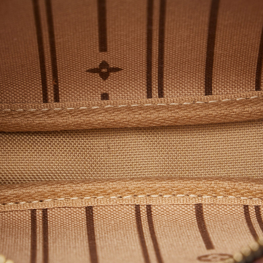 Brown Louis Vuitton Monogram Patch Mini Pochette Accessoires Baguette