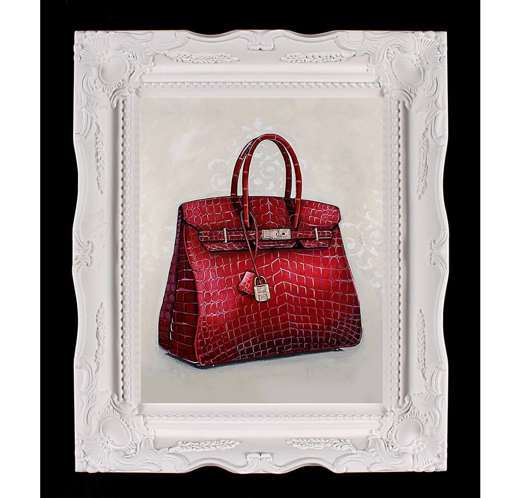 Small Limited Edition Rouge HermÃƒÆ’Ã‚Â¨s Birkin GiclÃƒÆ’Ã‚Â©e
