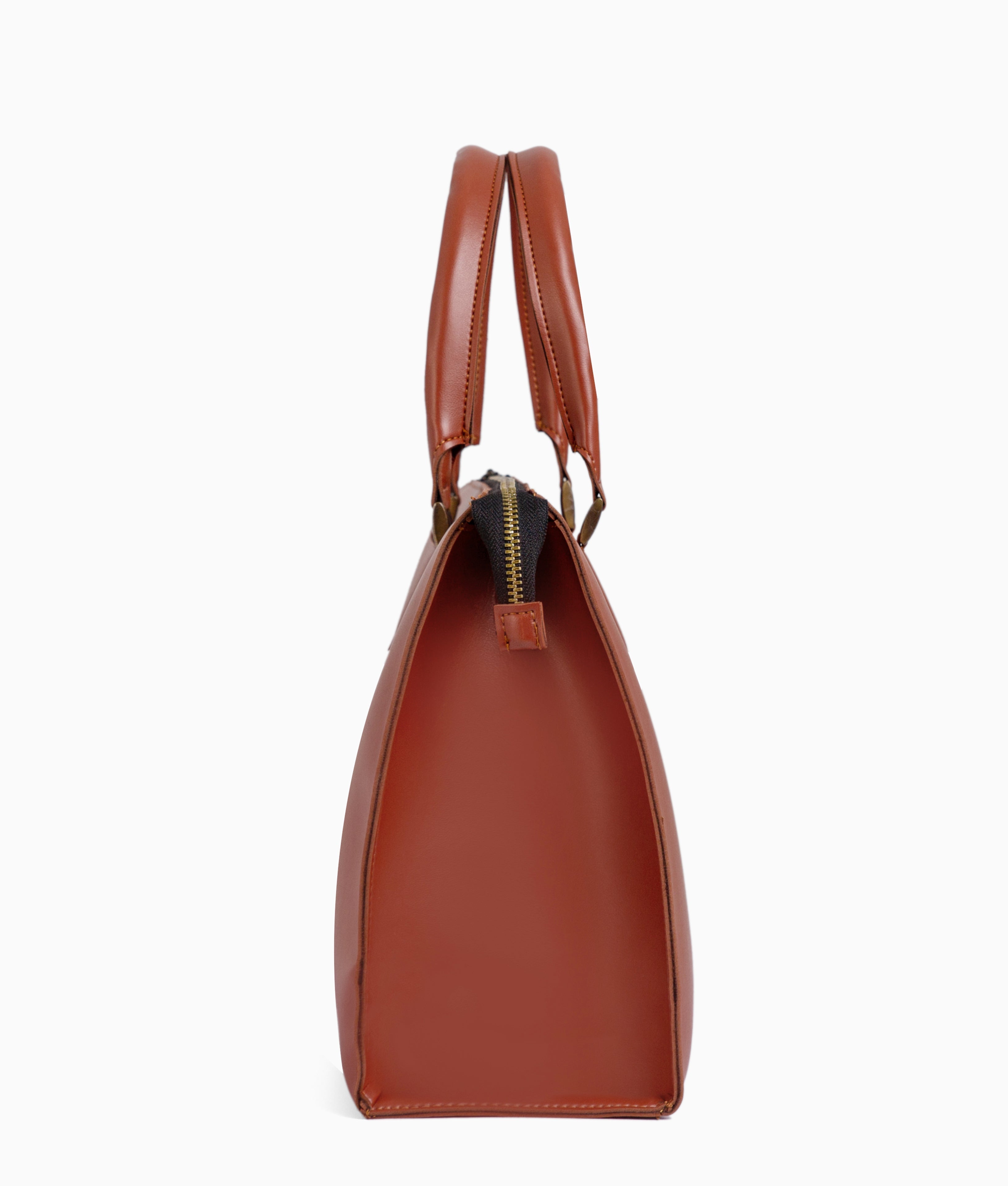 Rust workplace handbag