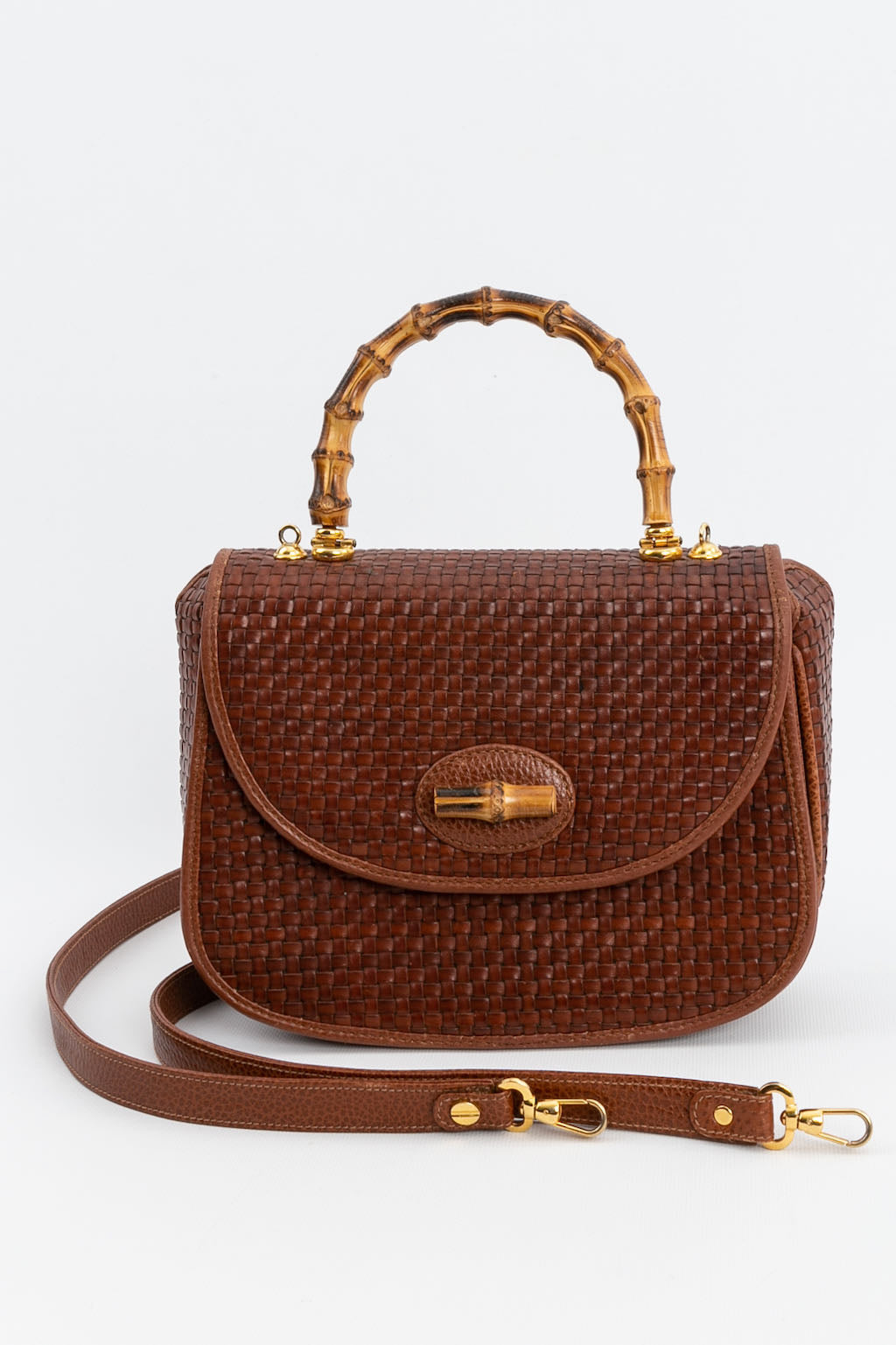 Sac en cuir tressÃƒÆ’Ã‚Â© Cosci