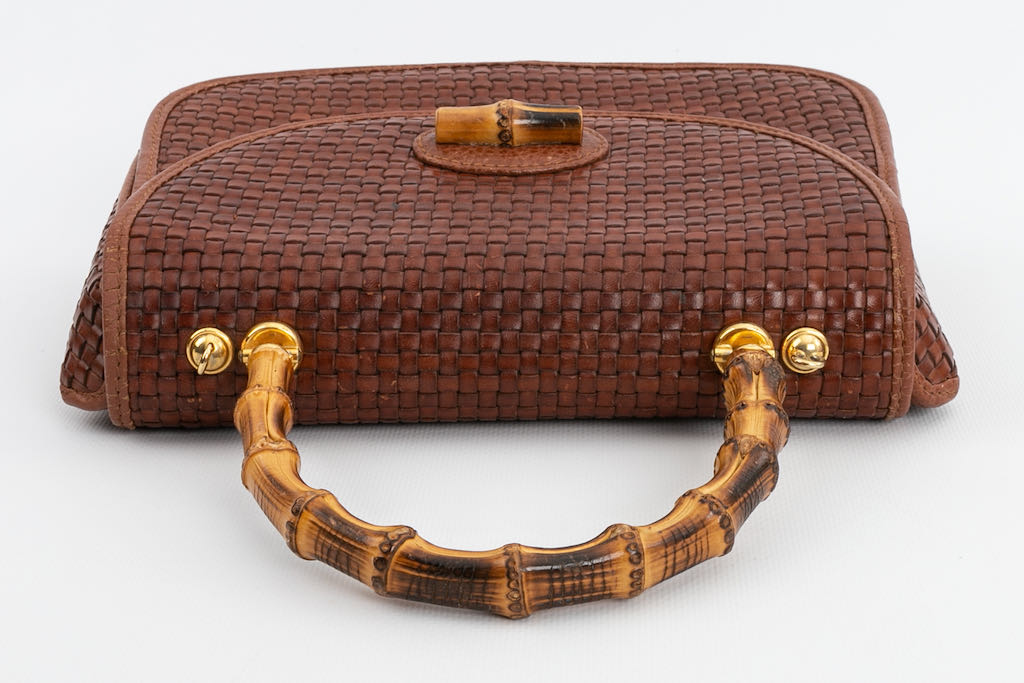 Sac en cuir tressÃƒÆ’Ã‚Â© Cosci
