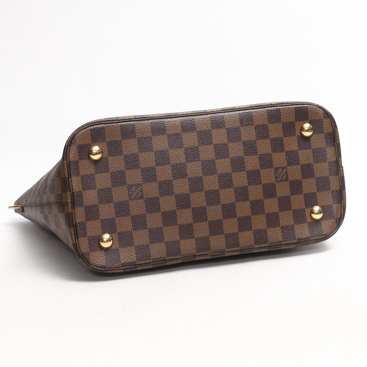Louis Vuitto Belmont Damier Ebene Canvas Bag