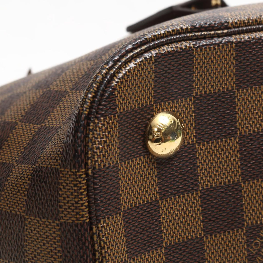 Louis Vuitto Belmont Damier Ebene Canvas Bag