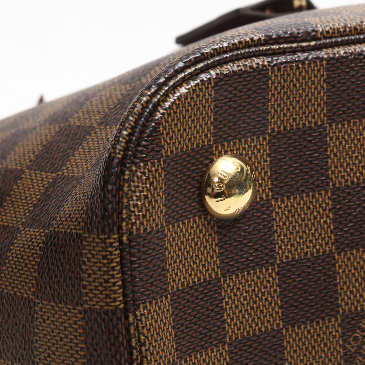 Louis Vuitto Belmont Damier Ebene Canvas Bag