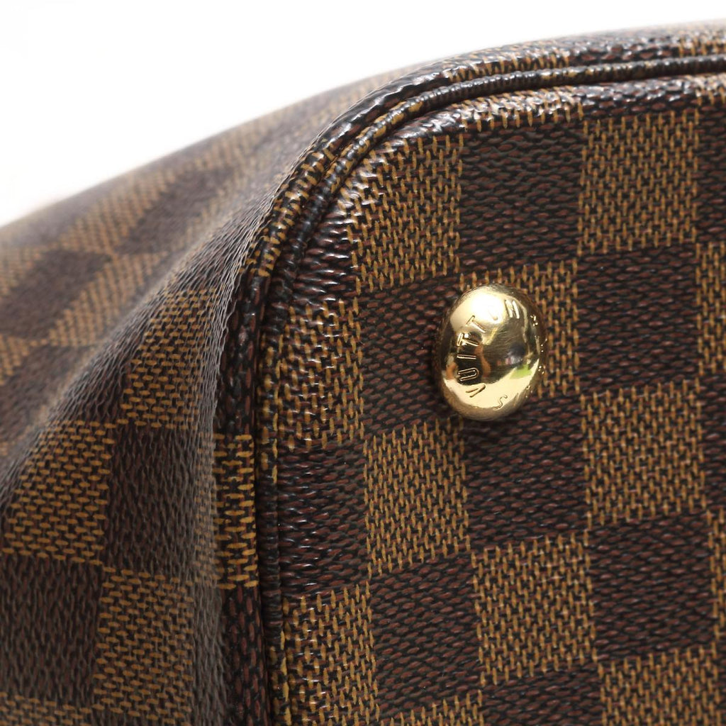 Louis Vuitto Belmont Damier Ebene Canvas Bag