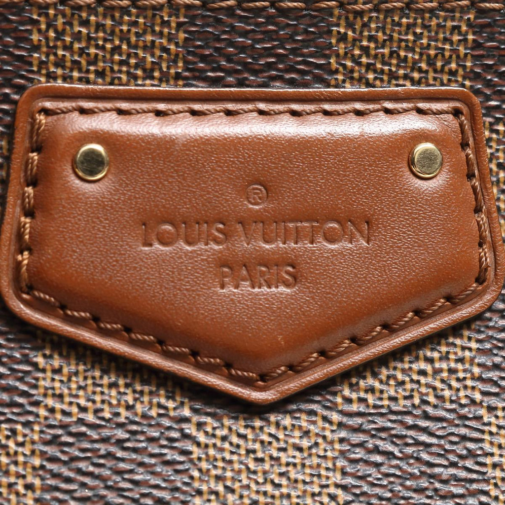 Louis Vuitto Belmont Damier Ebene Canvas Bag