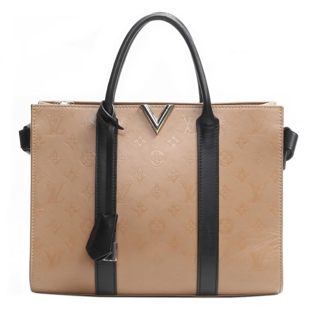 Louis Vuitto Very Tote MM Monogram Leather Bag
