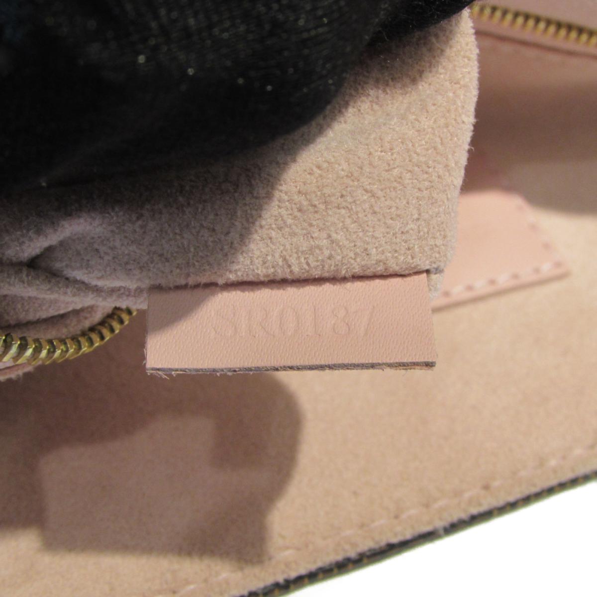 Louis Vuitto Caissa Damier Ebene Canvas Hobo Bag
