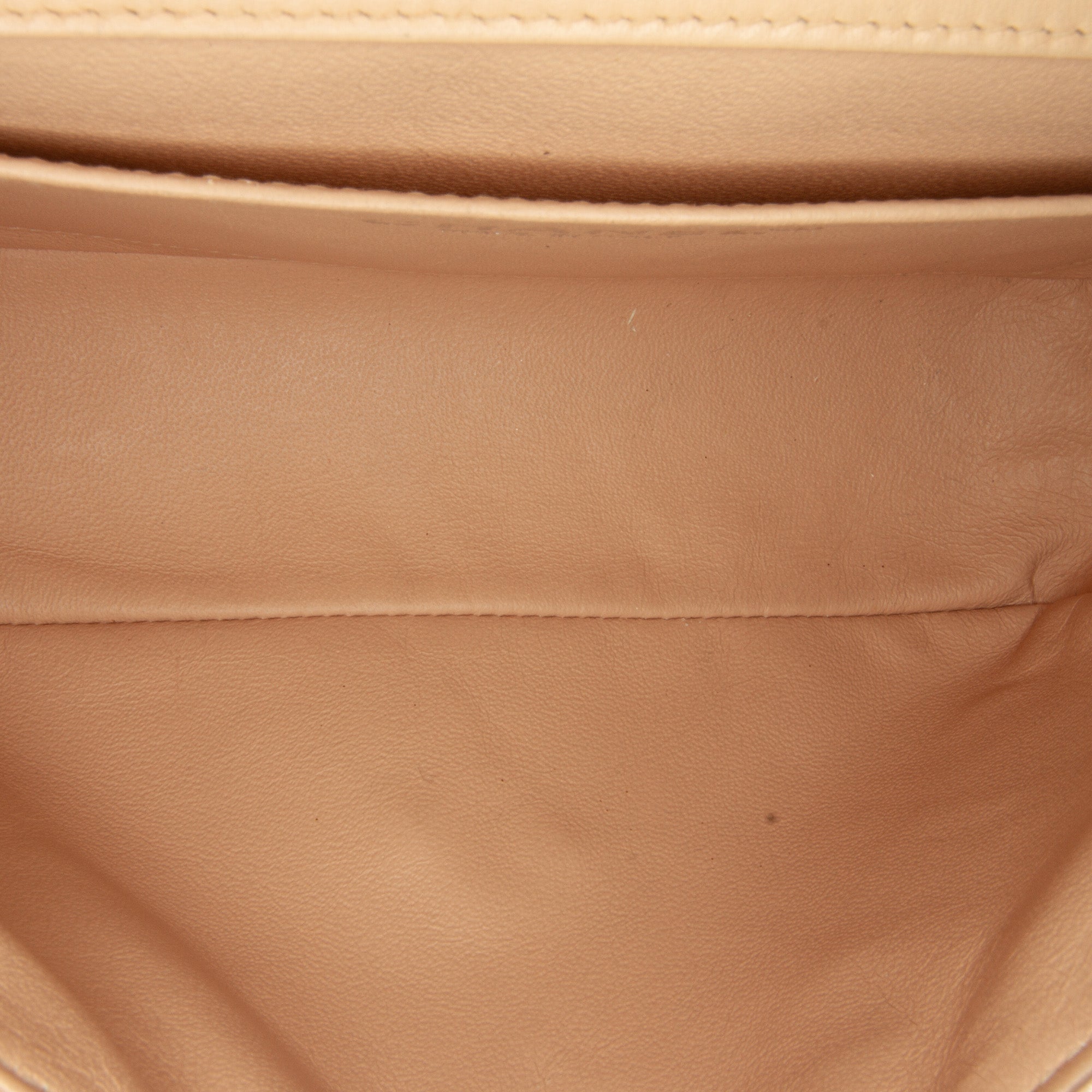 Chanel Classic Flap Mini Rectangular Brown Lambskin Silver