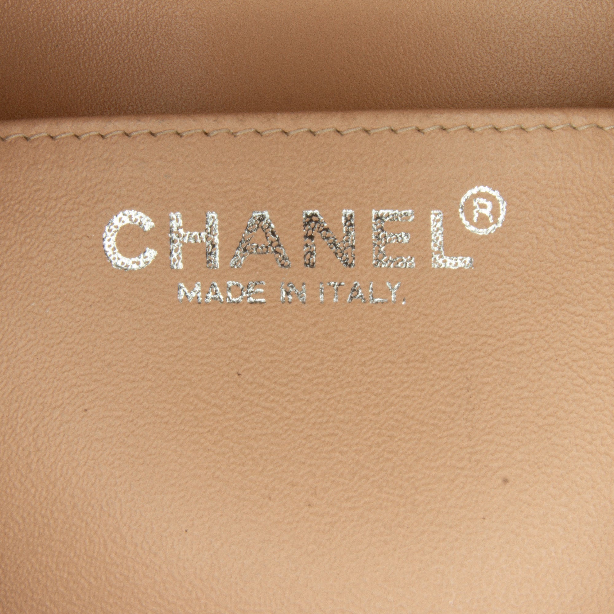 Chanel Classic Flap Mini Rectangular Brown Lambskin Silver