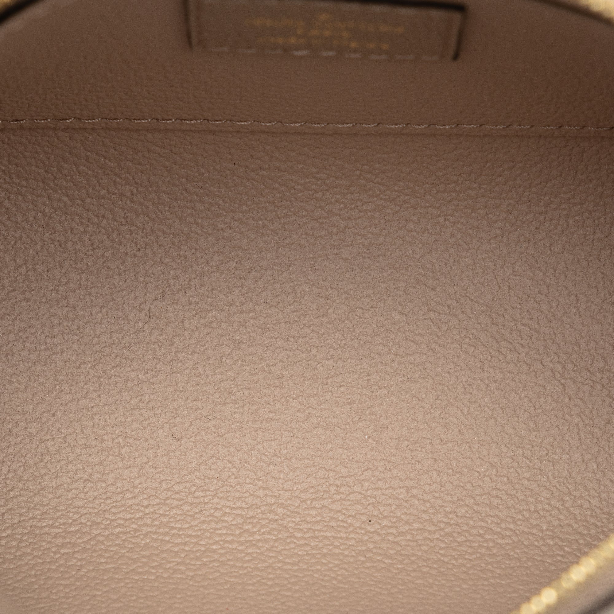 Brown Louis Vuitton Monogram Empreinte Giant Bicolor Cosmetic Pouch