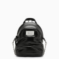 Maison Margiela Glam Slam Black Quilted Leather Backpack Men