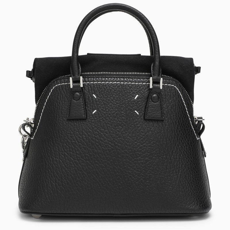 Maison Margiela 5Ac Mini Black Leather Bag Men