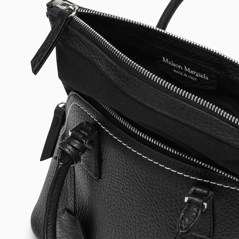 Maison Margiela 5Ac Mini Black Leather Bag Men