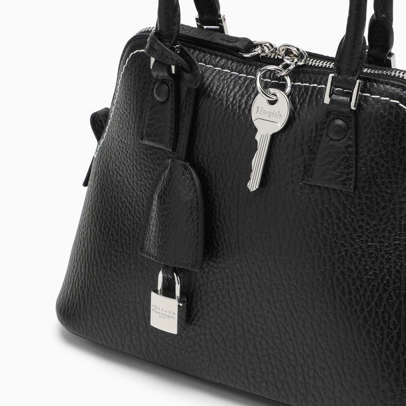 Maison Margiela 5Ac Mini Black Leather Bag Men