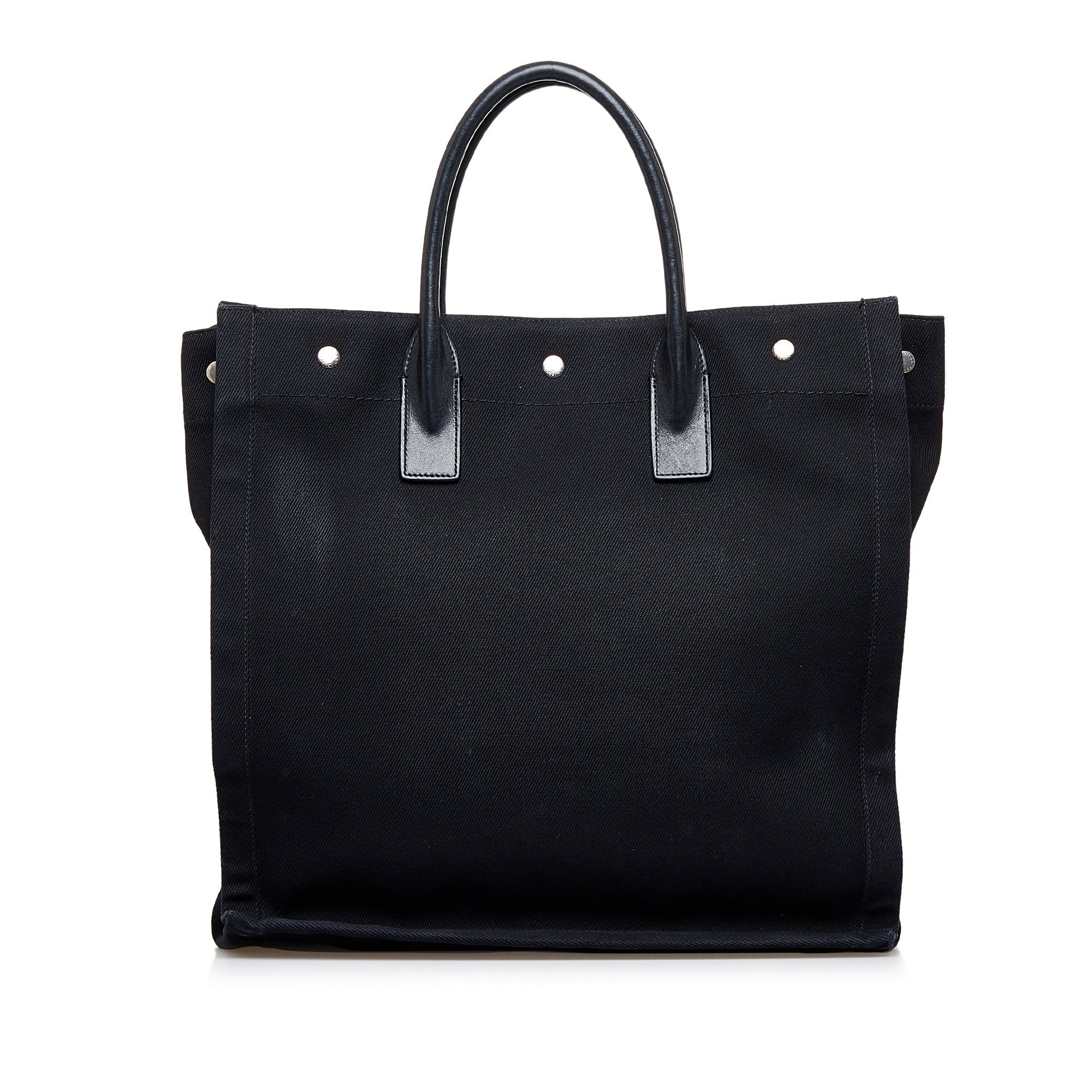 Black Saint Laurent Rive Gauche North South Tote