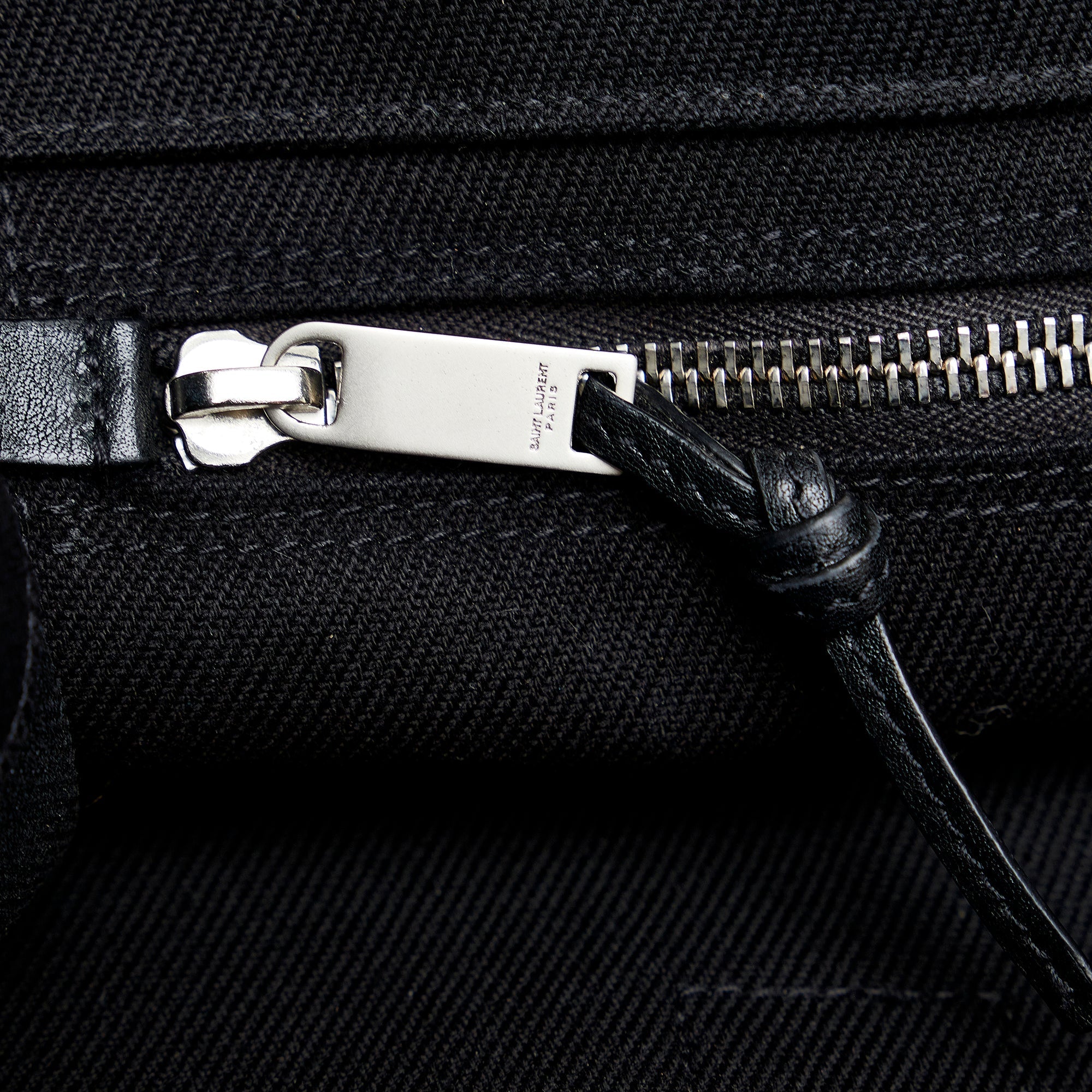 Black Saint Laurent Rive Gauche North South Tote