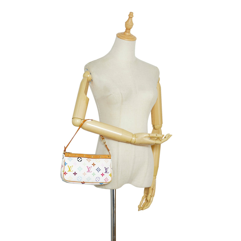 Louis Vuitton Pochette Accessoires Multicolor Monogram Canvas