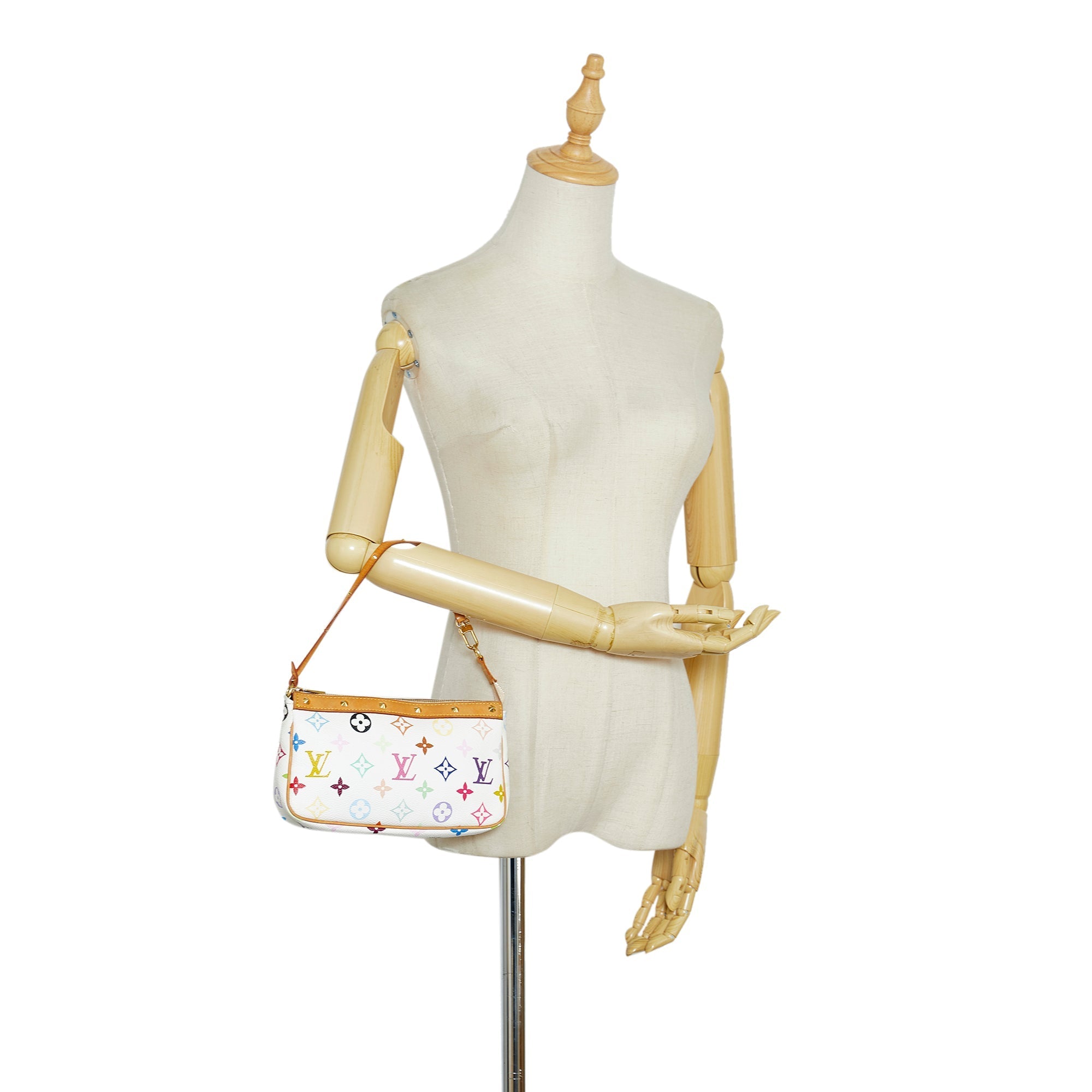 Louis Vuitton Pochette Accessoires Multicolor Monogram Canvas