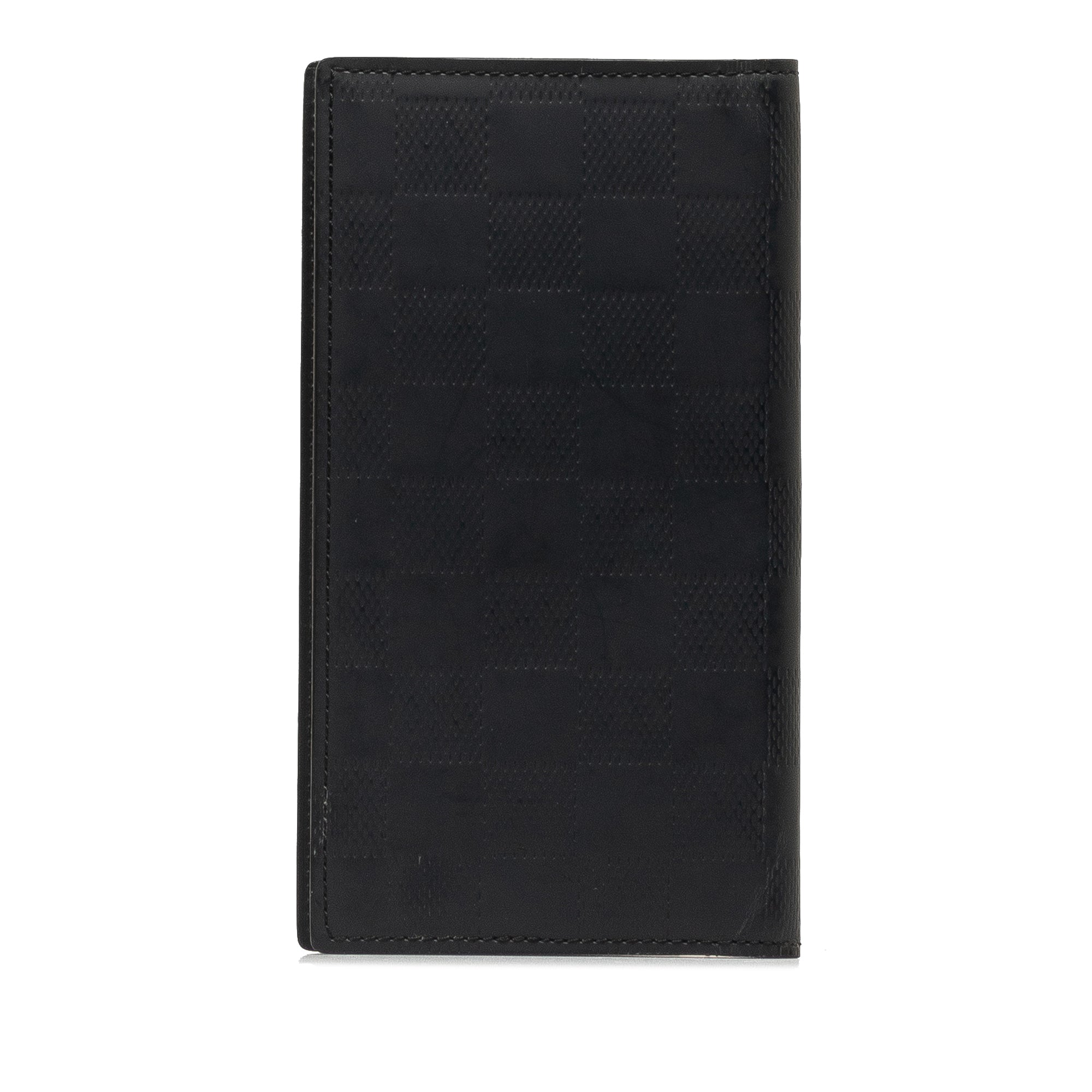 Black Louis Vuitton Damier Infini Notebook Cover