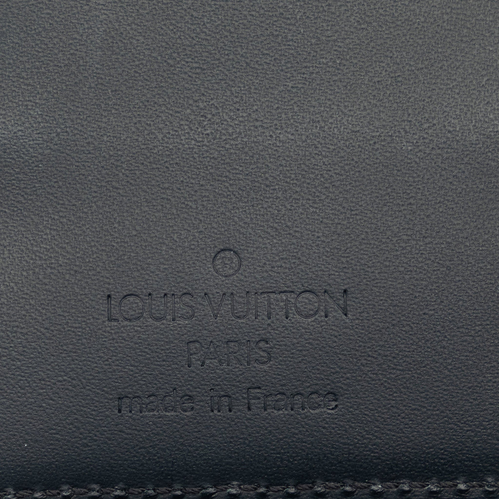 Black Louis Vuitton Damier Infini Notebook Cover
